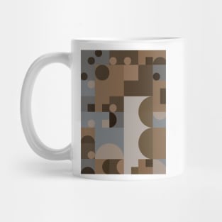 Circle and Square Minimalist Pattern Mug